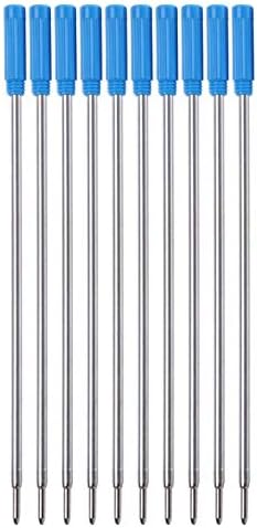 10 x Blue Ink Pen Refills for CROSS Ballpoint Pens, 11.6cm Blue Ballpoint Pen Refills Compatible with CROSS 8513 Ballpoint Pens, Medium Size Tip (10)