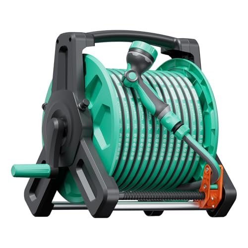 Flonexa Hose Reel Set with Nozzle