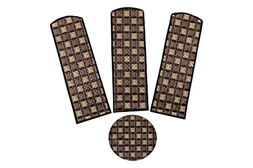 Image of Stylista Waterproof & Dustproof Three Blade Ceiling Fan Cover with attachable Enclosure Set of 1 Fan Cover Basketweave Pattern Brown