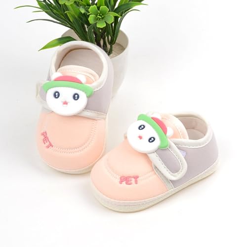 Image of Kids Baby Boys Girls Steps Soft Socks Shoes, Snowman Cartoon