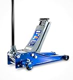 Hantec - Gato Hidráulico para Coche HNTGP3 3 Toneladas - Gato de Patín para Auto, Perfil Bajo, Altura Máxima 50...