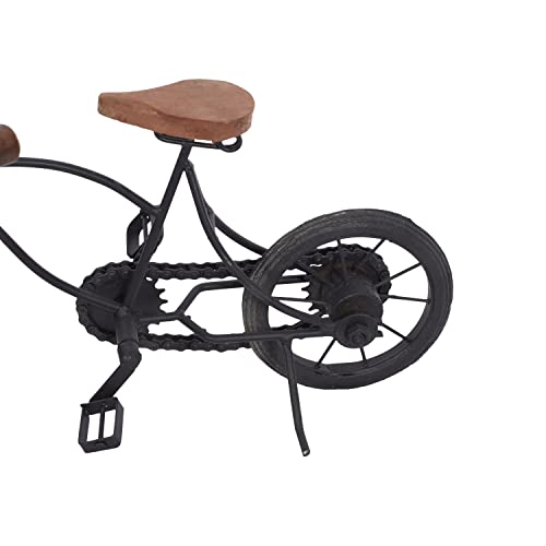 Escultura de bicicleta metálica Deco 79, set de 2 miniatura 6