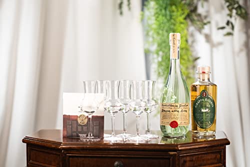 Glassique Cadeau Crystal Grappa And Cordial Glasses thumb #8