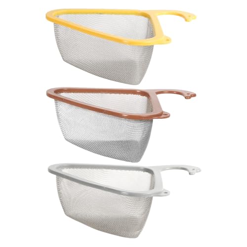 Household Swan Drain Basket - Multifunctional Kitchen Sink Filter, Triangular Mesh Strainer For Faucet, Quick Draining Water Cat