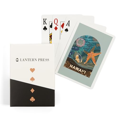Lantern Press Hawaii, 52 cartas tamaño póker