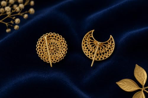 Generic gold hair accessory – image 2