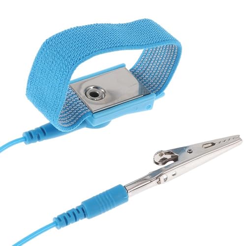 Image of 10 Pack Antistatic Wrist Strap,Wristband Grounding Bracelet,Anti-Static Wrist Strap Components,Adjustable ESD Wrist Band