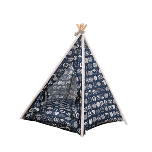 KOMBIUDA ペット用テント 犬用 室内外対応 耐かじり フレーム 快適クッ 付き