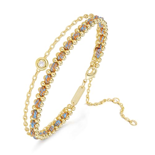 KissYan Layered Stack Bracelet for Women(Color2