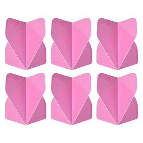 PATIKIL Dart Flights, 6 Pack PET Standard Darts Accessories Replacement Parts for Soft Tip Steel Tip, Light Purple