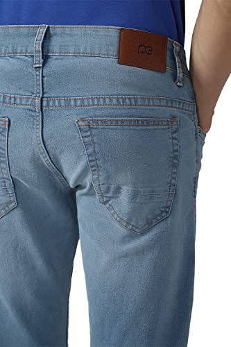 Image of Peter England Men's Slim Fit Cotton Jeans