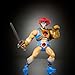 Masters of The Universe Origins & Thundercats Action Figure Lion-O, 1980s Crossover Toy, 5.5 Inch Posable, Removable Armor, Accessory & Collector Card