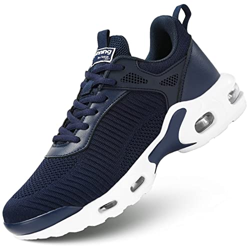 Tenis de moda para hombre en azul oscuro ideales para tus entrenamientos diarios