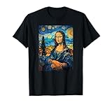 jual t shirt mona lisa Léger, Coupe classique, manche à double couture et ourlet à la base