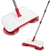 Spinning Cordless Push-Power Broom 3 in 1 | 360 Degree Rotating Cleaning Sweeper Tool | Lightweight, Non-Electric, Safe, Easy to Use | Scrub + Sweep + Dustbin All in One!