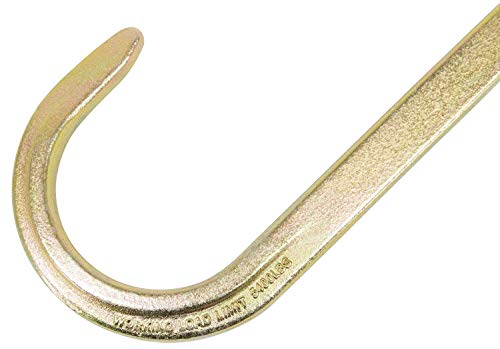 Mytee Products (2 Pack) 15" Inch J Hook Heavy Duty Grade G70 Tow Axle Strap Wrecker Roll Back Clevis 5400# #TOP6