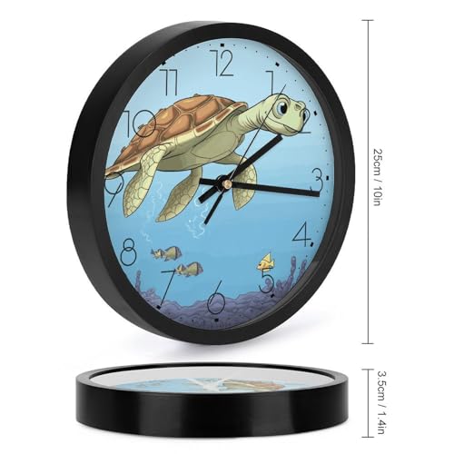 Grande horloge murale numérique à piles décorative salon chic