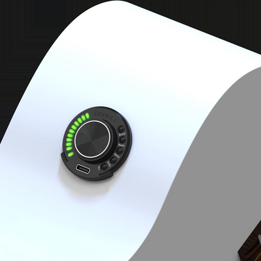 de Vibración OS1, Compatible con Carga USB para Instrumentos de Música Folclórica Clásica para Accesorios de Guitarra
