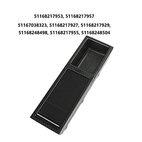 Organizador Portavasos Interior Auto Negro para BMW E46 miniatura 4