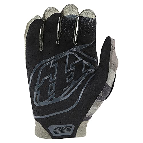 Troy Lee Designs Motocross Motorcycle Dirt Bike Racing Mountain Bicycle Riding Gloves, Air Glove Brushed (Army Green, X-Large) #TOP1