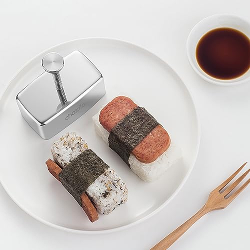 Choxila 3 Pack Onigiri Mold Stainless Steel, Musubi Mold Rice Kit, Maker Press, Classic Triangle Rice Ball Maker Sushi Set for Kid Lunch Bento and Home DIY — view 2