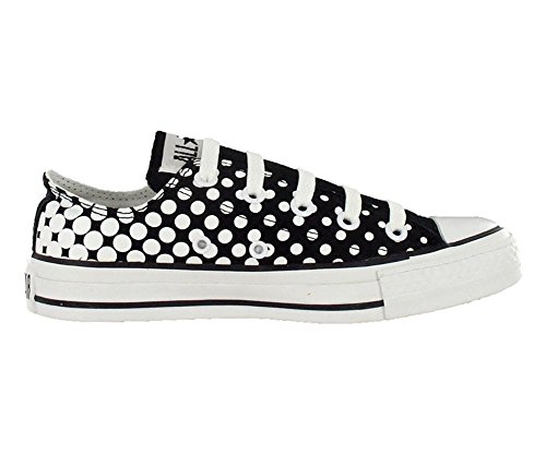 Converse Chuck Taylor All Star Lo Top Dots Black/White 112797F Men's 4/ Women's 62