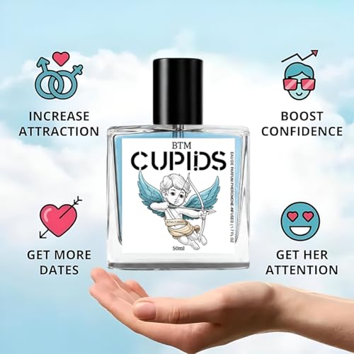 Image of Original Cupids Hypnosis Cologne Fragrances for Men And Women with Unique Scent Formula 50ml Perfume, Long Lasting Fragrances (Pack of 1)