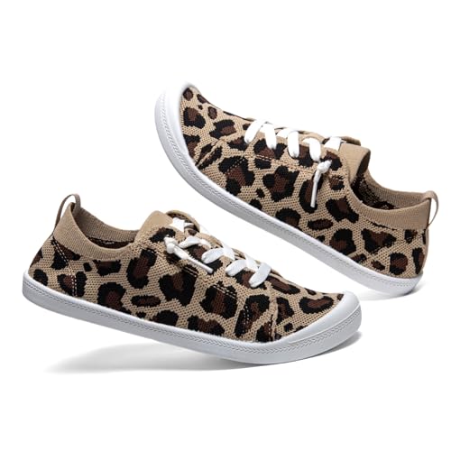 Women’s Low top Slip On Arch Support Loafer, Soft Comfort Casual Barefoot Walking Shoes,Breathable Stretchy Mesh Lightweight Non-Slip Fashion Sneakers2