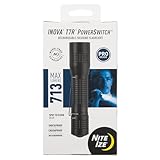 Nite Ize INOVA T7R PowerSwitch Rechargeable Focusing Flashlight - Tactical PowerSwitch LED Flashlight for First Responders, Law Enforcement - Camping & Hiking Supplies - 713 Lumen Tactical Flashlight