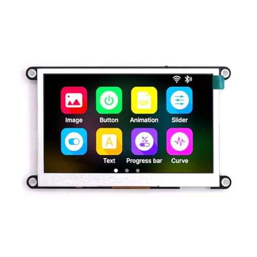 Module ESP32S3 avec écran LCD 4,3 pouces pour projet IoT et programmation LVGL