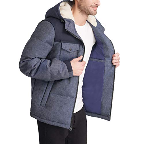 Image of Levi's Men's Performance Hooded Puffer Trucker Jacket (Regular & Big & Tall Sizes)