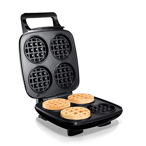 Comparison: Best Cooking Spray For Waffle Maker 11 mywaffle Classic Waffle & Chaffle Maker - For Breakfast, Churro, Keto, Belgian and Dessert Waffles - Non-Stick Surface, Extra Deep Plates and Easy to Clean, Perfect for Individuals and Families
