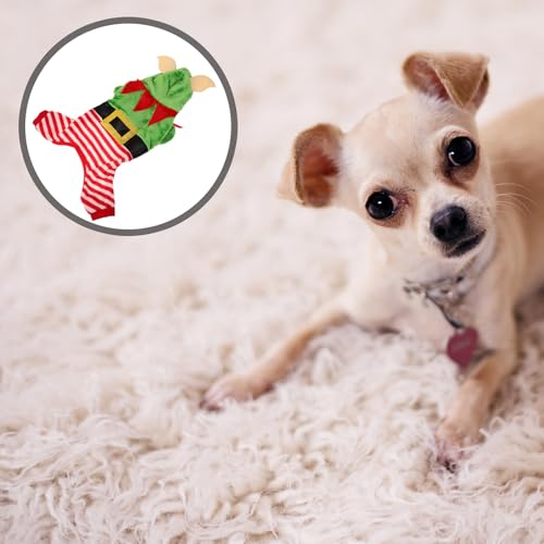 Disfraz de Elfo para Perro Navidad Talla M miniatura 7