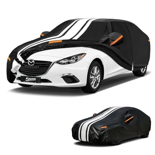 Image of Kayme Heavy Duty Car Cover for Mazda 3 Sedan (2003-2026) Waterproof