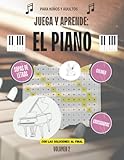  JUEGA Y APRENDE: EL PIANO: Conoce todo sobre el piano con multitud de juegos, sopas de letras, crucigramas...