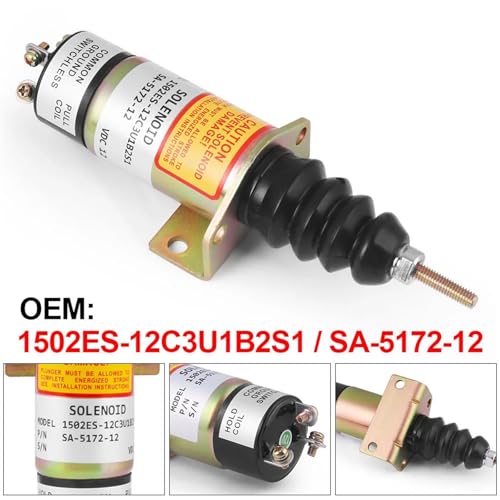 Électrovanne coupure carburant 12V arrêt 1502ES-12C3U1B2S1