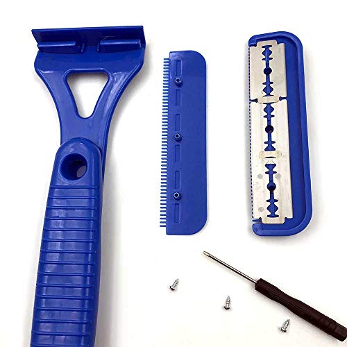 Andoer Máquina de barbear costas para homens Ferramenta de remoção de aparador de cabelo de barbear