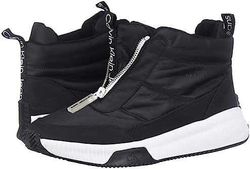 Calvin Klein Women's MERINA Sneaker, Black, 11 | Image 6