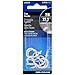 Hillman Fasteners 243694 0.87 in. White Cup Hooks - Pack of 8