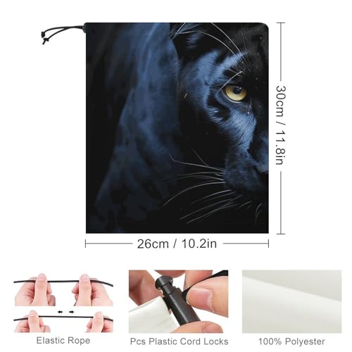 Panther With Blue Eyes Face Mask Sun Dust Protection Neck Gaiter Scarf Face Covering Headwear Bandana for Men Women2