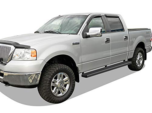 Estribos Tuxtreme 6 pulg Negro para Ford F150 2004-2008 miniatura 6