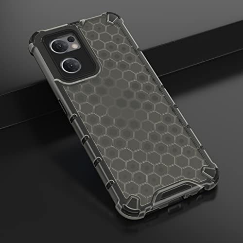Image of Glasgow Back Case Cover Designed for Oppo Reno7 5G - Black