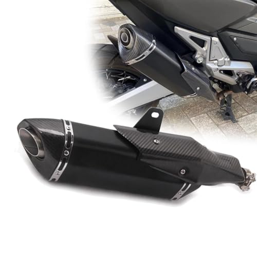 Silencieux XADV750 51mm pour réduire le bruit moto avec déflecteur DB Killer