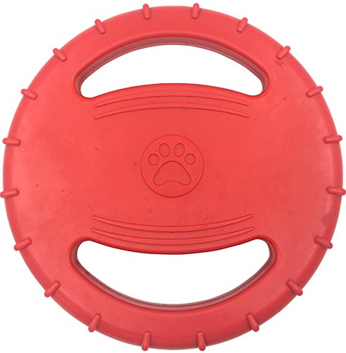 BINGPET Throwing Fetch Ruber Pool Toy Soft Disc