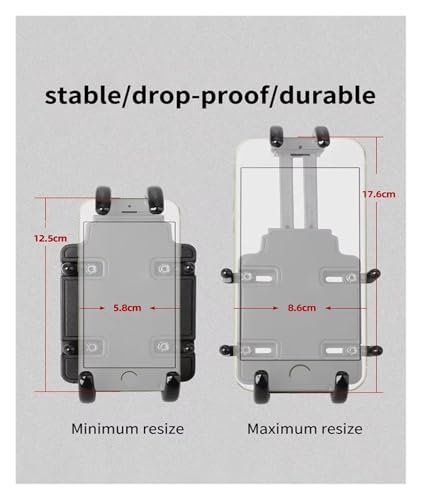 Support fixe GPS pour téléphone portable de moto rotatif à 360 degrés - 2