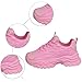Chunky Sneakers for Women, Women's Platform Chunky Fashion Sneakerses,Breathable Mesh Leisure Shoes,Casual Dad Shoes Comfortable Wedge Walking Sport Sneakers (Pinks,6.5)