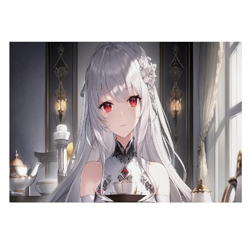 Pintura y arte de pared de anime LIAZLIUT, póster en lienzo de chica cómica, 40 x 60 cm