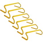 6 Pack Agility Speed Training Hurdles- 6" Detachable Agility Training Hurdles- Sports Practice Equipment for Athletes, Soccer, Basketball