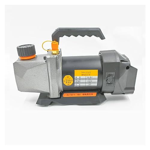 Bomba de vacío con batería litio 18V, 5Pa, 80W, 2,5 CFM, 1/4, refrigeración entrada aire for coche, acondicionado doméstico for Alta eficiencia