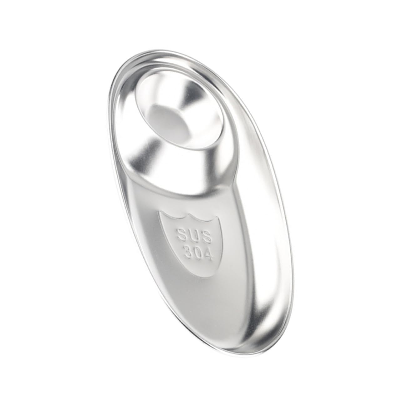 VINTORKY 1pc Appetizer Plate Chip and Dip Platter Chips and Dip Platter Divided Serving Tray Sauce Dipping Bowl Chip & Dip Serving Dish Serving Dipping Plate Snack Bowls Ketchup Dish Silver